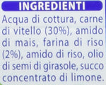 Mellin Omogeneizzato Vitello - 12 confezioni da 2 pezzi da 80 g [24 pezzi, 1920 g]
