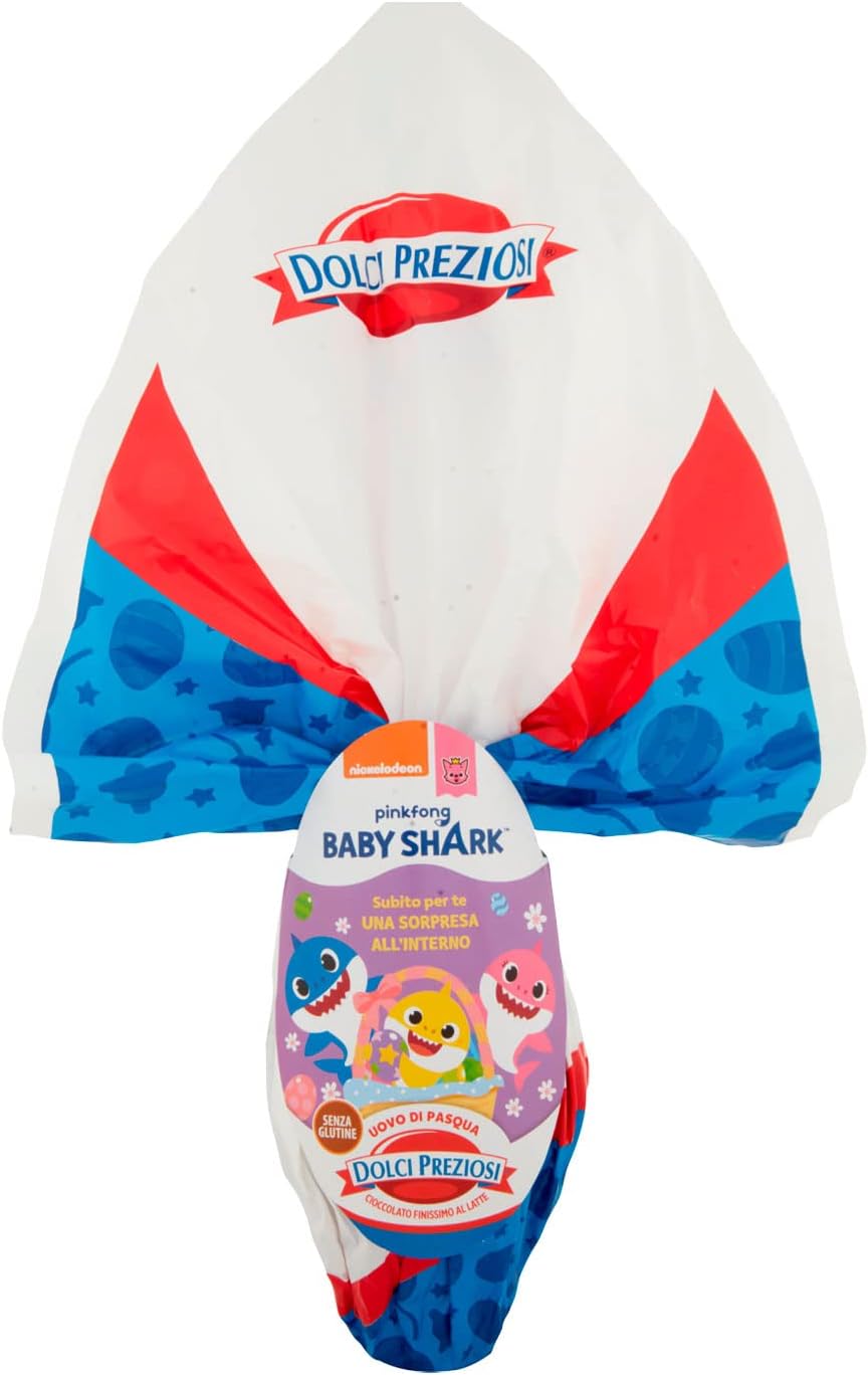 Preziosi Food Preziosi Uovo Babyshark, 280g