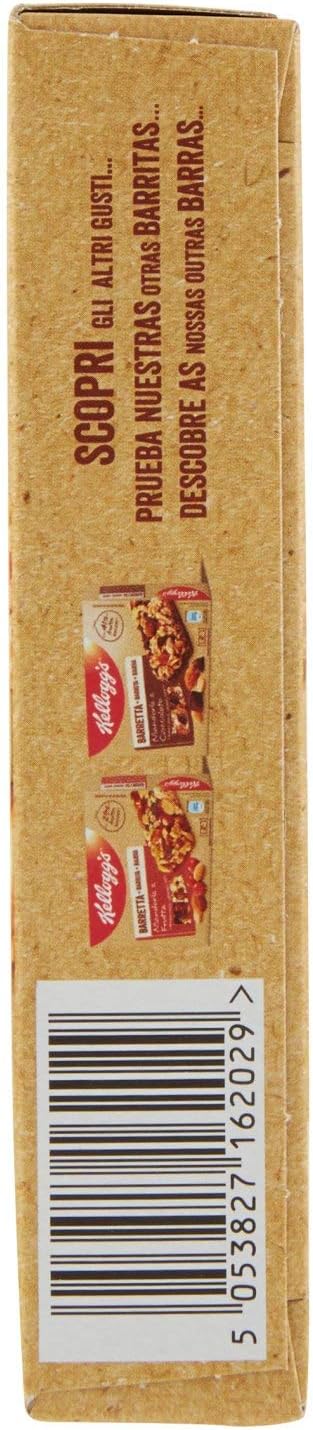 Kellogg's Barretta Mandorle Miele e Semi, 4 x 32g