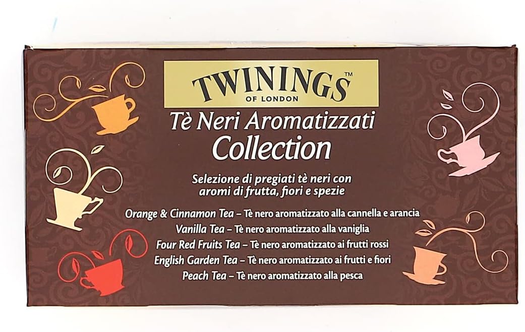 TÈ NERI AROMATIZZATI AI FRUTTI Collection Twinings, 20x2g