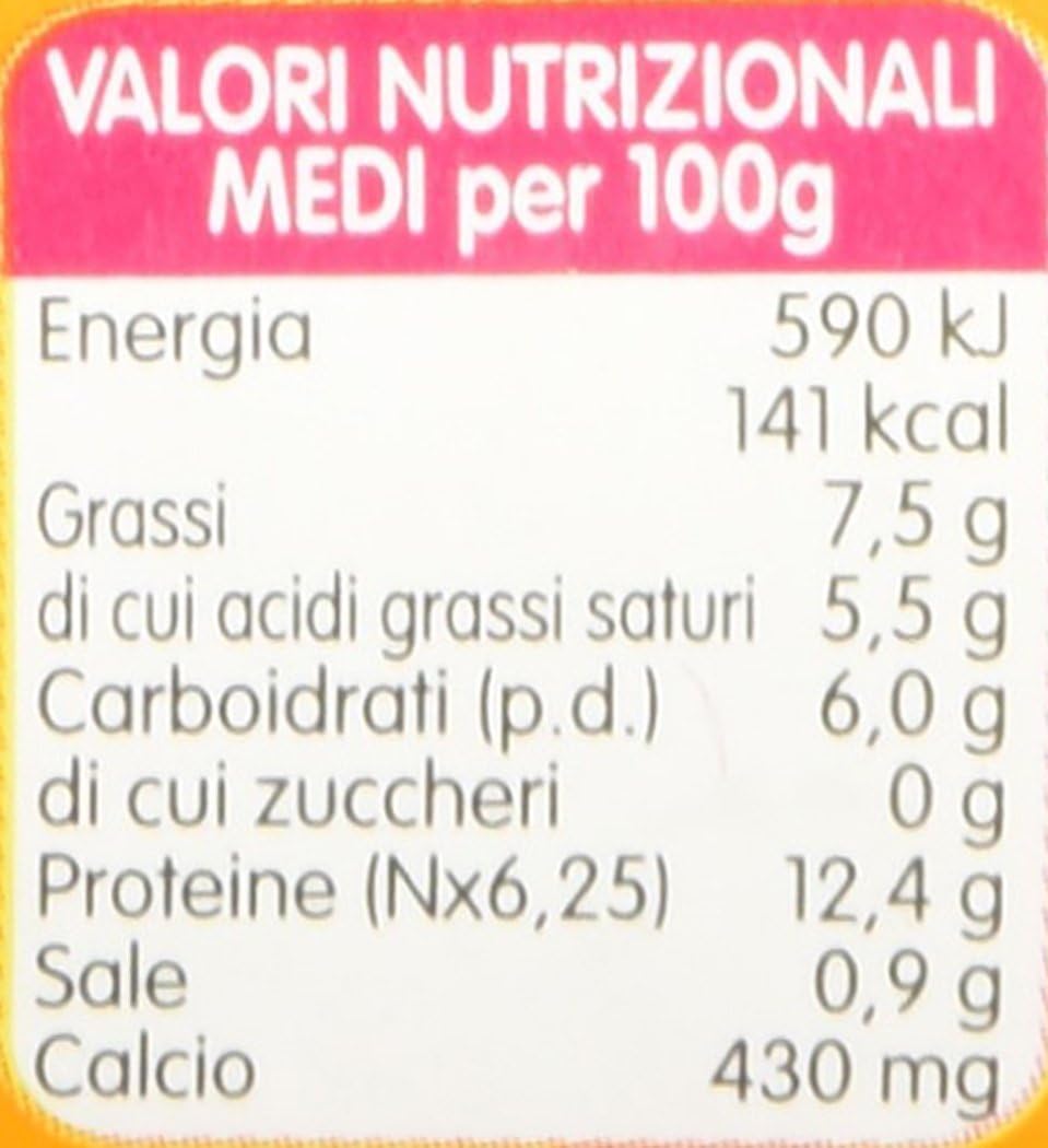 Plasmon Omogeneizzato Formaggino Fuso e Parmigiano Reggiano 80g 24 Vasetti Con formaggi selezionati, senza aromi aggiunti