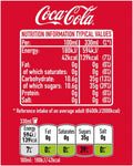 Coca-Cola Original Taste Soft Drink, 6 x 330 ml