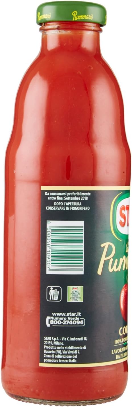 Star Pummarò Passata di Pomodoro - 700