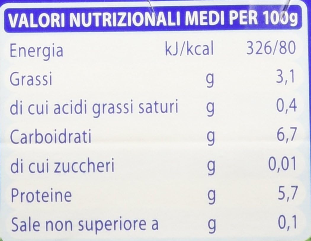 Mellin Omogeneizzato Vitello - 12 confezioni da 2 pezzi da 80 g [24 pezzi, 1920 g]