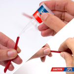 Loctite Super Attak Precision, Colla liquida trasparente con beccuccio extra lungo, Colla forte istantanea, Colla per plastica e molti altri materiali per applicazioni precise, 1x5g