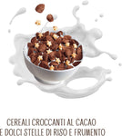 Pan di Stelle, Cereali Croccanti al Cacao e Dolci Stelle di Riso e Frumento, 325g