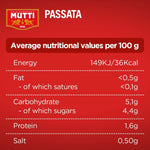 Mutti passata di pomodoro confezione da 12 barattoli in vetro da 700 grammi ciascuno (1000042925)