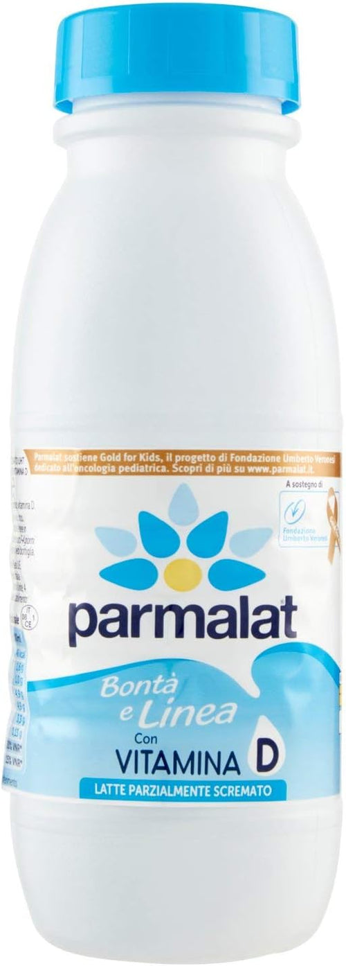 Parmalat Latte Parzialemente Scremato UHT, 500ml