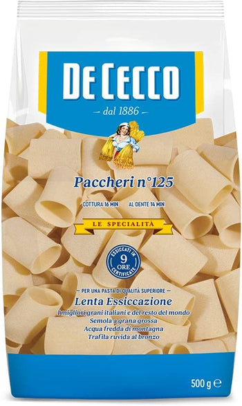 De Cecco Spec."B"125 Paccheri Gr.500