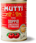 12 x Mutti doppio concentrato di pasta di pomodoro per pomodori, salsa, 100% italiano, 140 g