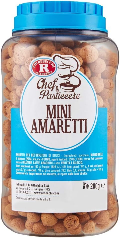 Mini Amaretti per Decorare Dolci