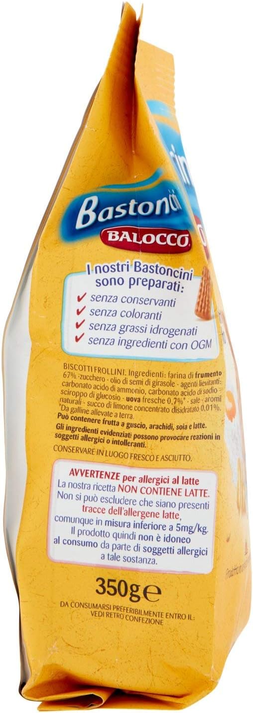 Balocco Bastoncini Biscotti Tradizionali, 350g