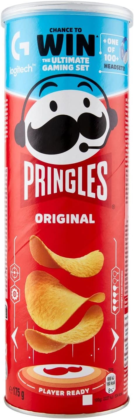 Pringles Original Patatine Snack Salato ,175 g, Confezione singola