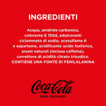 Coca-Cola Zero Zuccheri – 24 Lattine da 330 ml, Tutto il Gusto della Formula Coca-Cola Senza Calorie, Lattina 100% riciclabile, Bevanda Analcolica con Edulcoranti