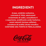 Coca-Cola Zero Zuccheri – 2 Bottiglie da 1.35 L, Tutto il Gusto della Formula Coca-Cola Senza Calorie, in bottiglia PET 100% Riciclabile, Bevanda Analcolica con Edulcoranti
