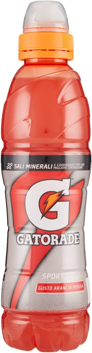 Gatorade Bevanda per Sportivi al Gusto di Arancia Rossa, 500ml