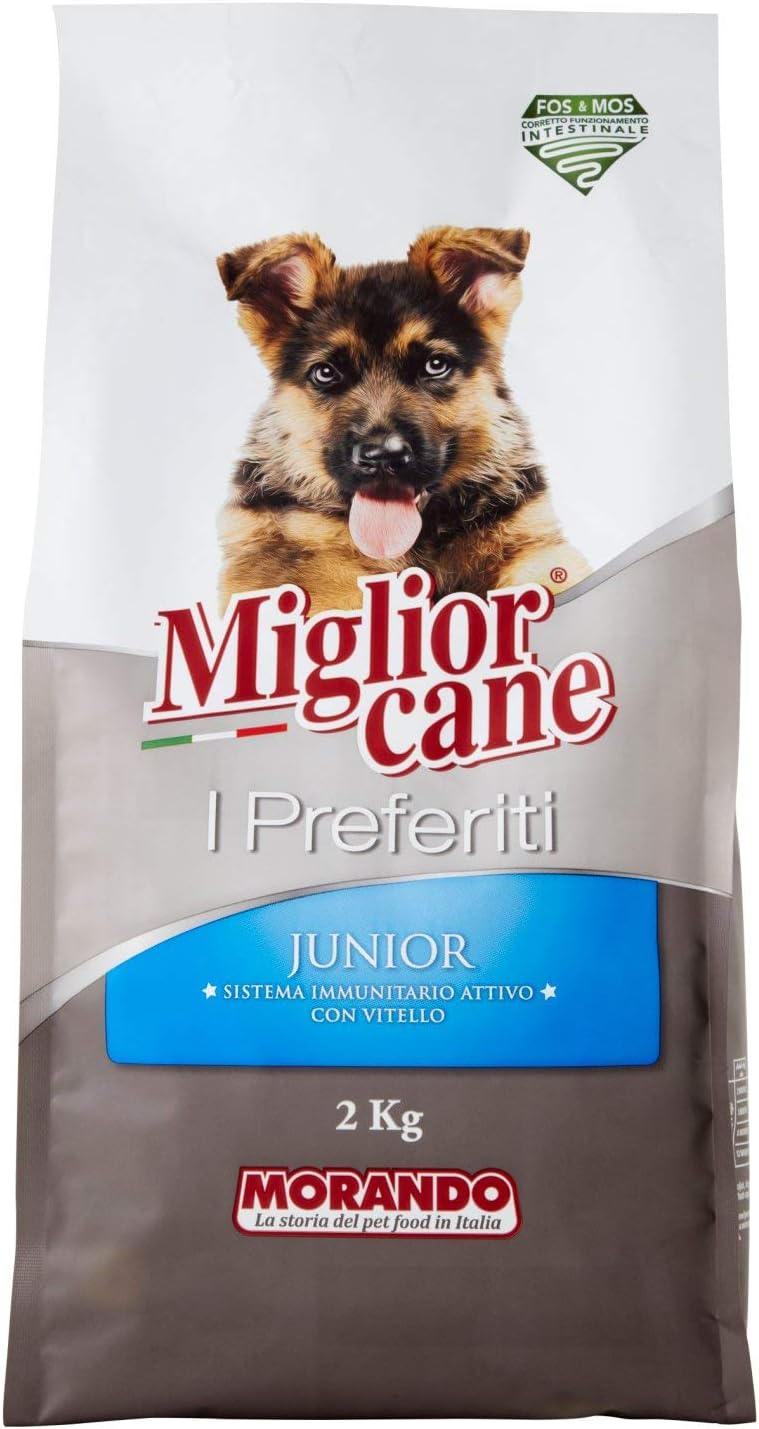 Migliorcane - Alimento Completo Per Cani Junior, Con Vitello - 2000 G