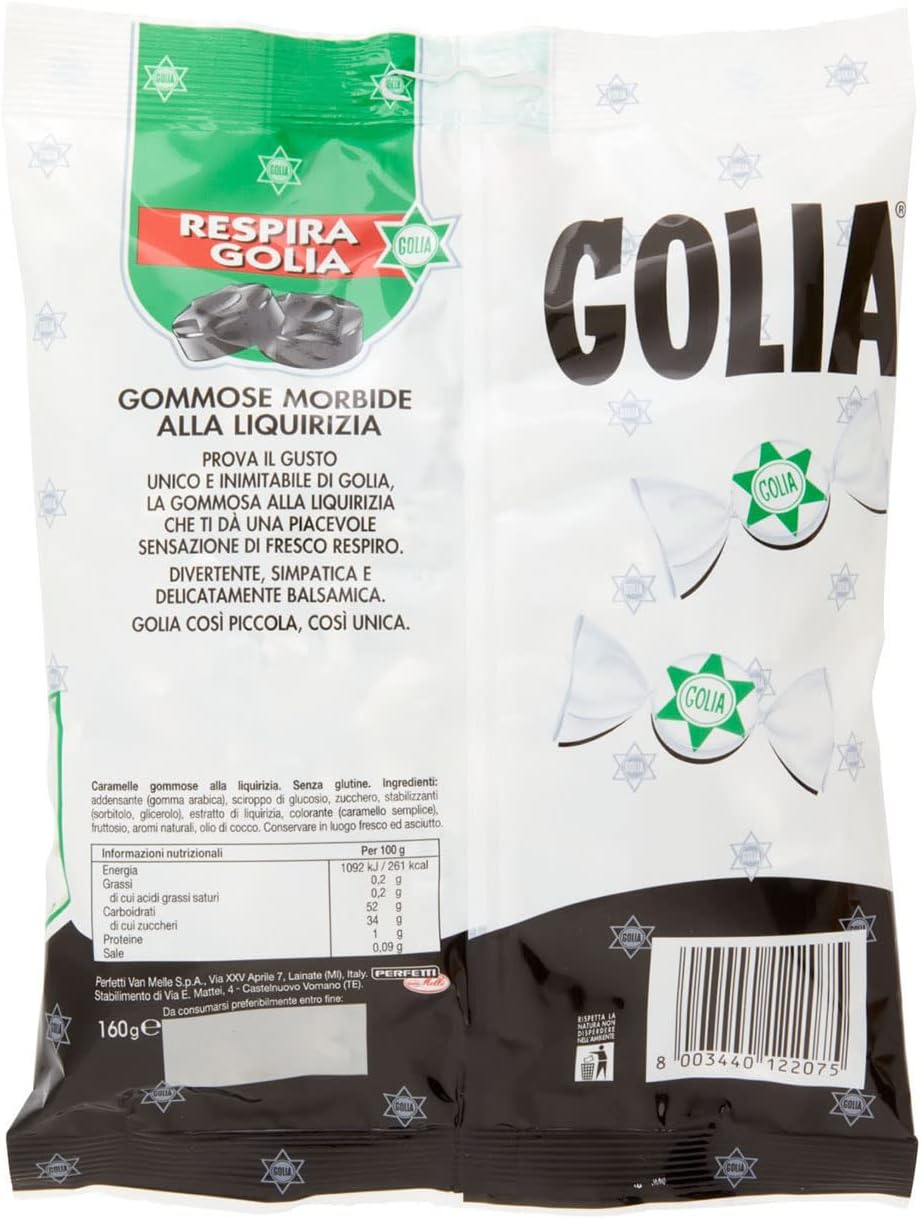 Golia Gommose Morbide alla Liquirizia 160 g