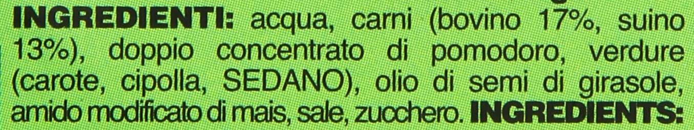 Montana - Carne, Da Allevamenti Italiani - 6 confezioni da 2 pezzi da 200 g [12 pezzi, 2400 g]