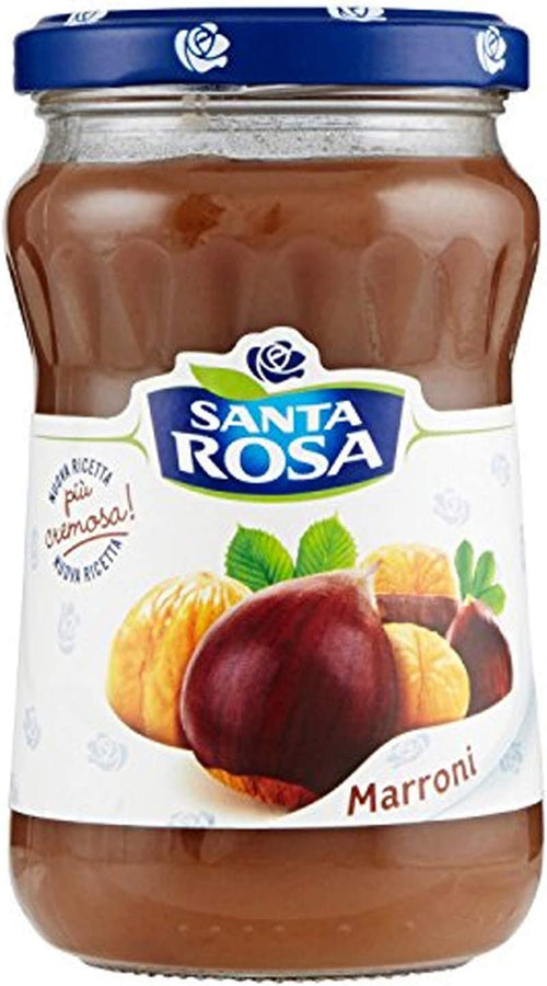 CONFETTURA CREMA DI MARRONI SANTA ROSA 350gr MARMELLATA COLAZIONE DOLCI CASTAGNE