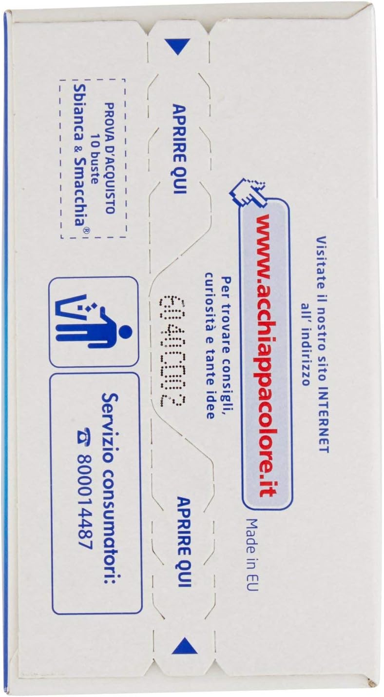 Grey Sbianca e Smacchia Buste Detergente, 10 Pezzi