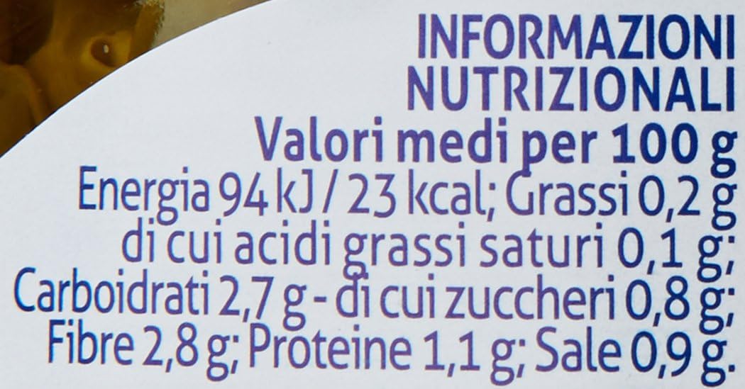 Valfrutta Fagiolini Finiss.Vetro - 6 pezzi da 370 g [2220 g]