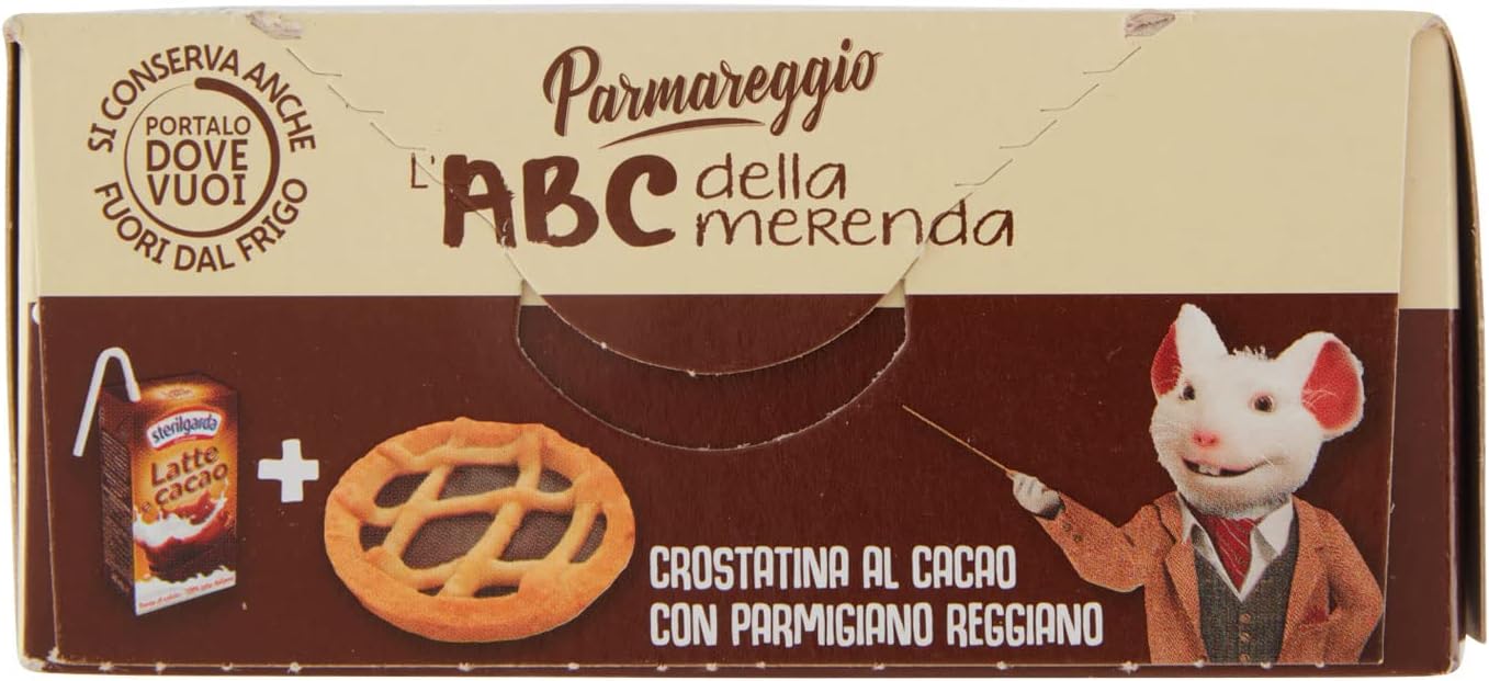 Parmareggio L'Abc Della Merenda Dolce Crostatina al Cacao, 28g