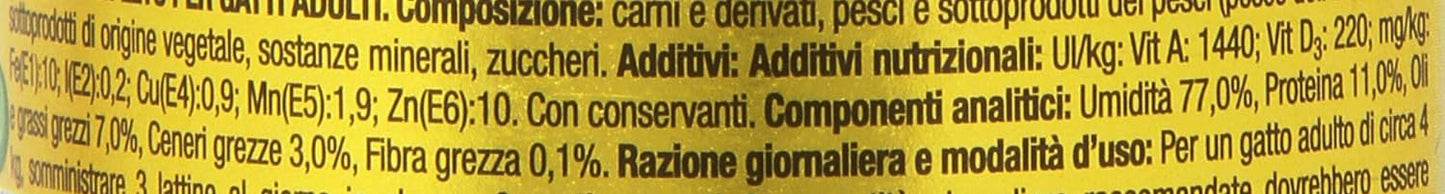 Purina Mousse con Pesce per Gatti Gourmet Gold, 85g