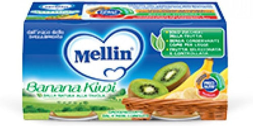 Mellin Omogeneizzato Gusto Banana-Kiwi 6 Vasetti x100g