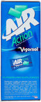 Vigorsol Air Action, Gomme da Masticare Senza Zucchero, Chewing Gum Gusto Menta, 250 monoporzioni da 2 Gomme Ognuno, 500 Confetti