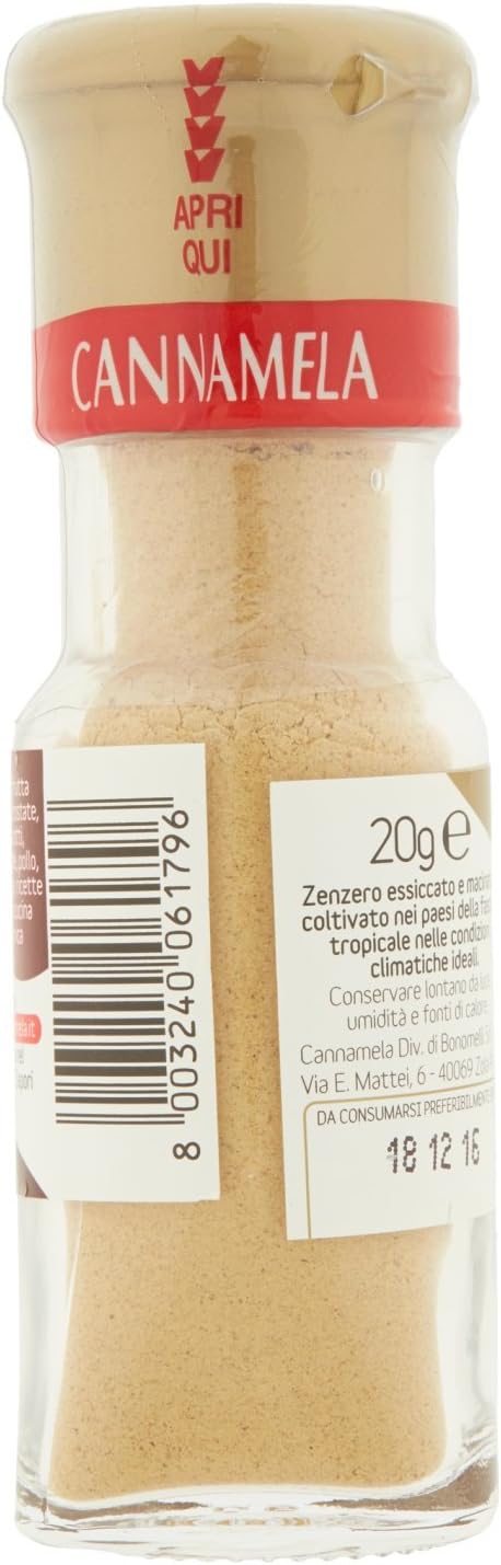 Cannamela Zenzero Macinato, 20g