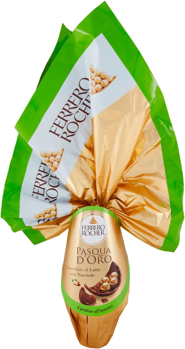 Ferrero Rocher Pasqua d'Oro Cioccolato al Latte con Nocciole 340 g