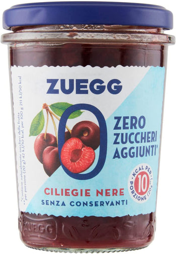 Zuegg Preparato Ciliegie Zero Zuccheri, 220g