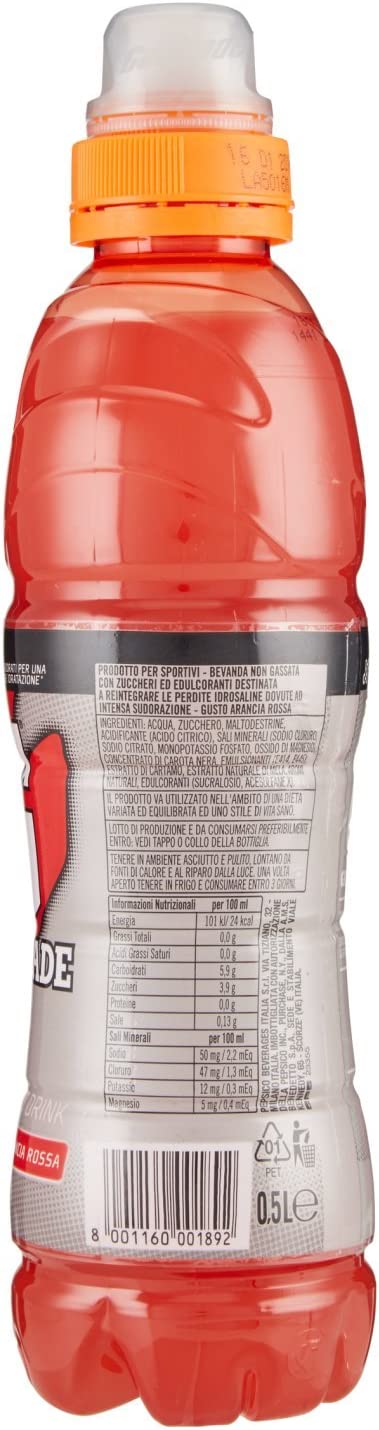 Gatorade Bevanda per Sportivi al Gusto di Arancia Rossa, 500ml