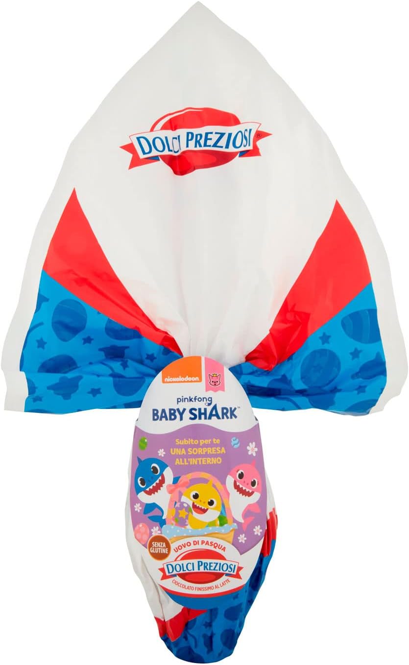 Preziosi Food Preziosi Uovo Babyshark, 280g