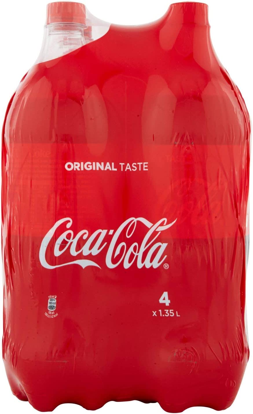 Coca-Cola Original Taste - Confezione da 4 x 1.35 L