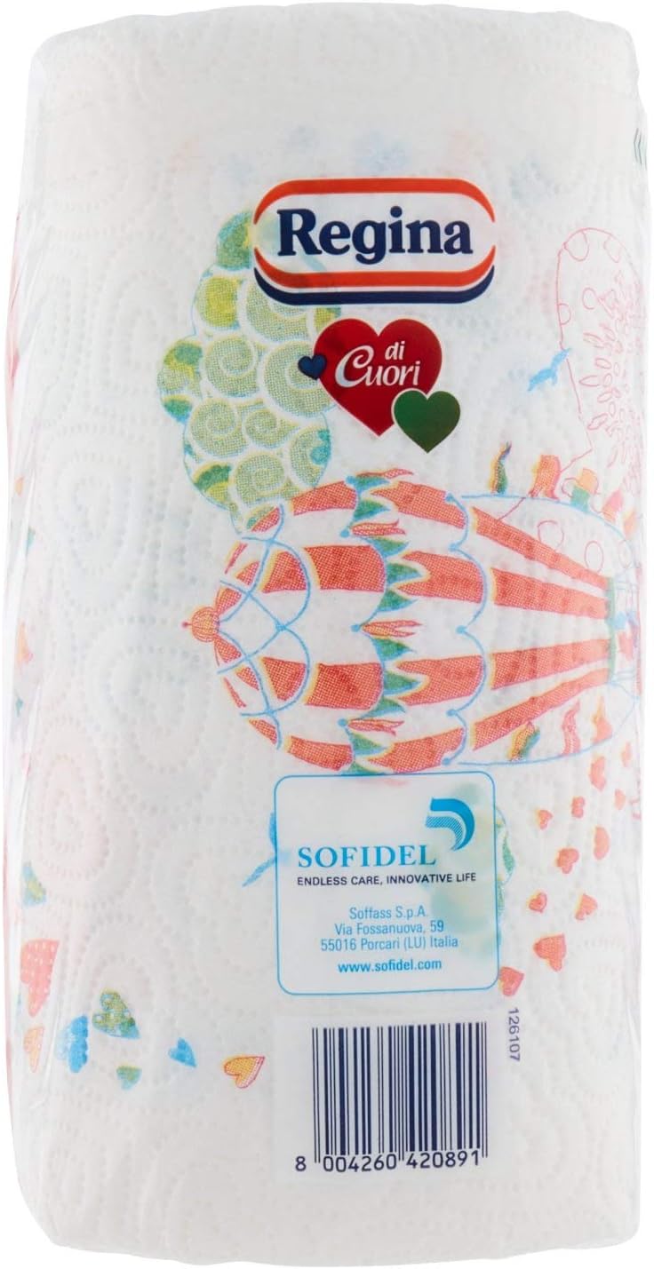 Regina Carta Cucina, Confezione da 3 Rotoli, 3 unità, 1