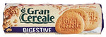 Gran Cereale Biscotti Digestive con Malto D'Orzo, Biscotti Digestivi Ricchi di Fibra e Fosforo - 250 g