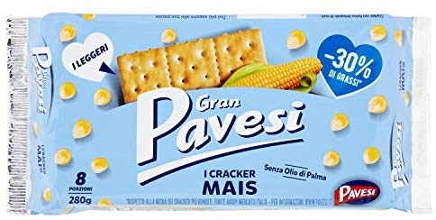 Gran Pavesi Cracker al Mais, 280 gr