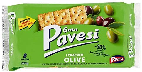 Gran Pavesi Cracker alle Olive, 280 gr