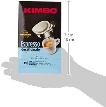 Kimbo Espresso Decaffeinato - 18 Cialde