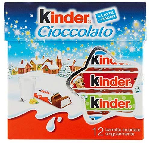 Kinder Cioccolato 12 pezzi 150 g - pacchetto regalo