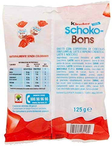 Kinder Schoco-Bons - 1 Confezione Da 125 Grammi