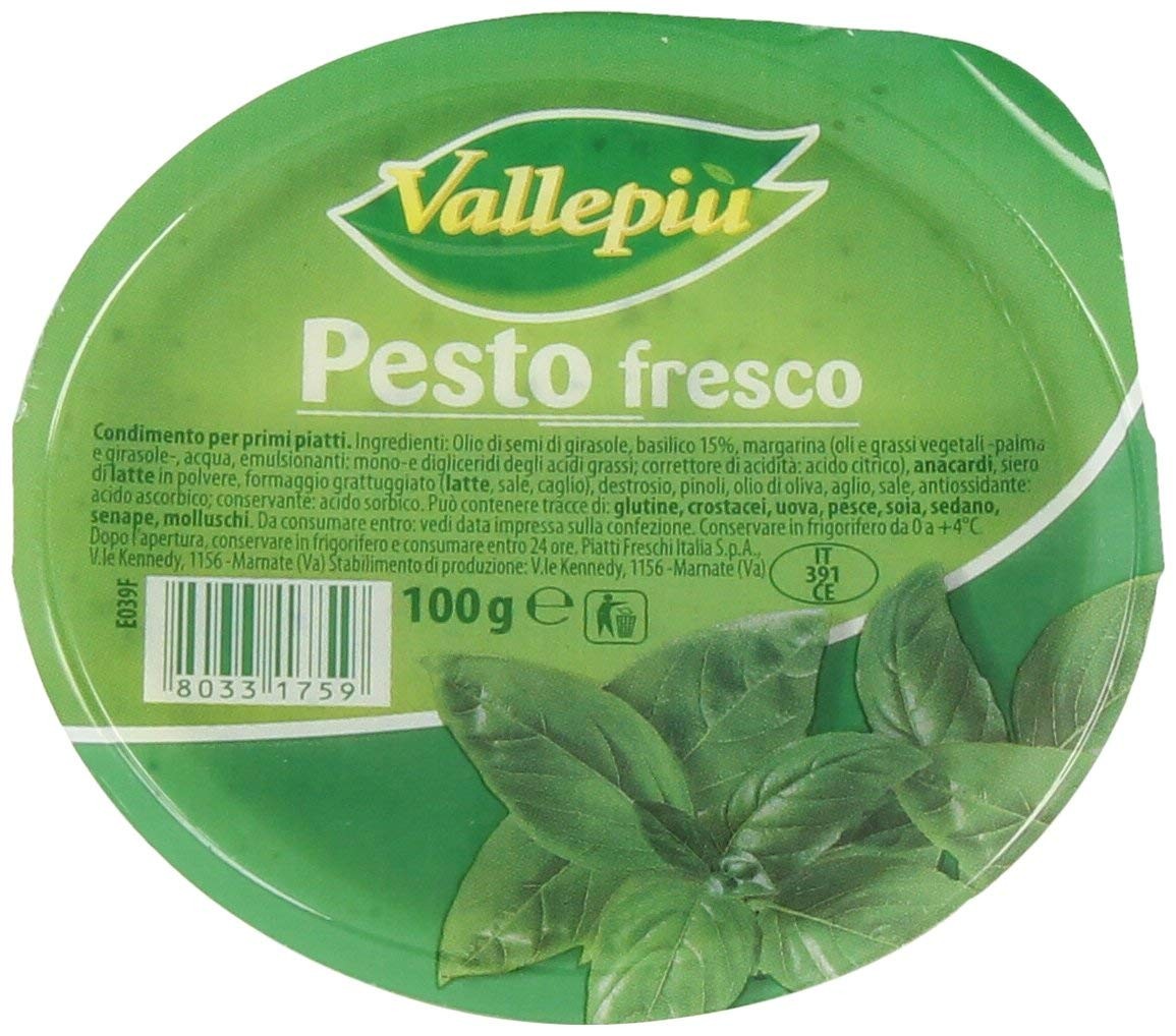 Vallepiu' - Pesto, Fresco, 100 g