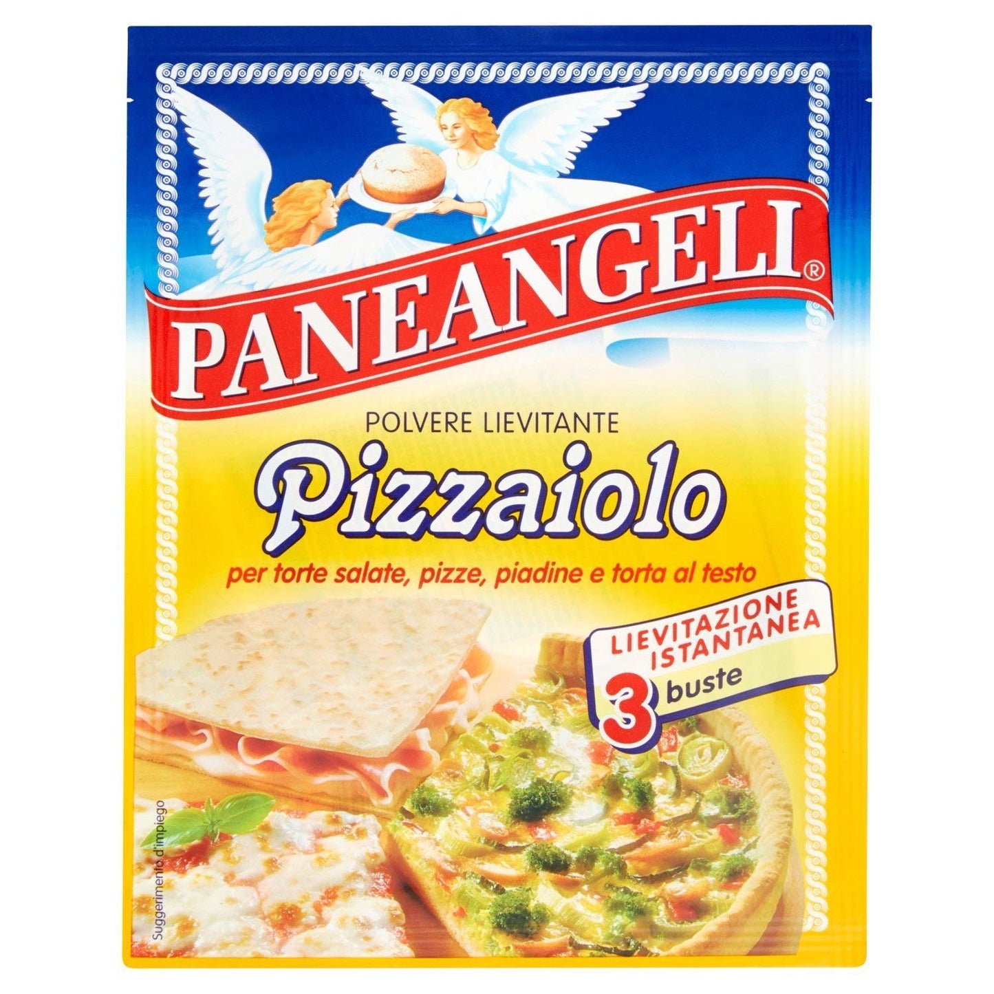 Paneangeli Lievito Pizzaiolo, 3 Buste da 15 g Cadauna (45 g)