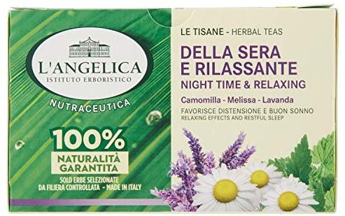 L'Angelica Tè Della Sera e Rilassante - 20 Bustine - [confezione da 10]