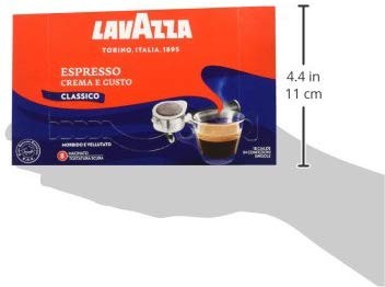 Lavazza - Espresso Crema e Gusto, Tostatura Scura - 18 cialde