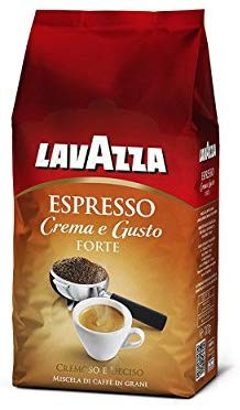 LAVAZZA caffè espresso crema e gusto in grani forte 6 pacchi da 1 kg