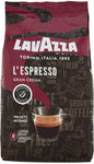 Lavazza Caffè in Grani per Macchina Espresso Qualità Rossa - Confezione da 1 Kg
