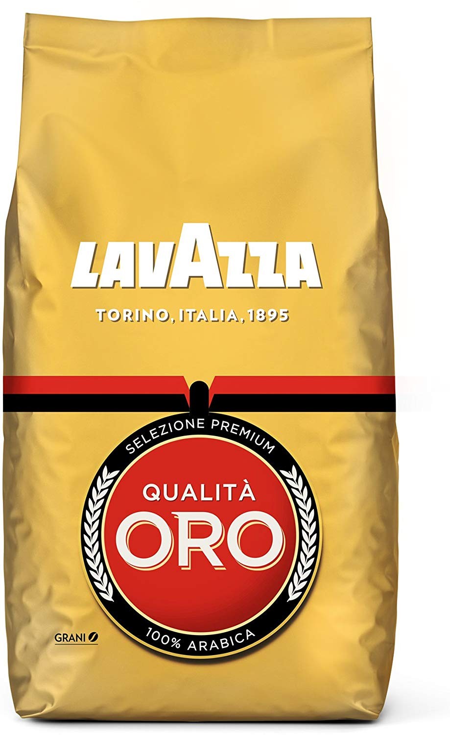 Lavazza Caffè in Grani per Macchina Espresso Qualità Rossa - Confezione da 1 Kg